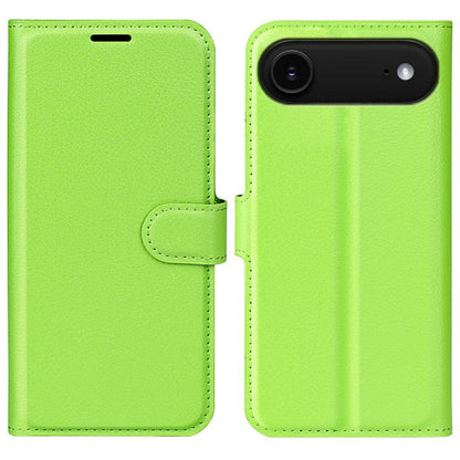 Litchi Texture Horizontal Flip Leather Phone Case with Holder, For iPhone Air