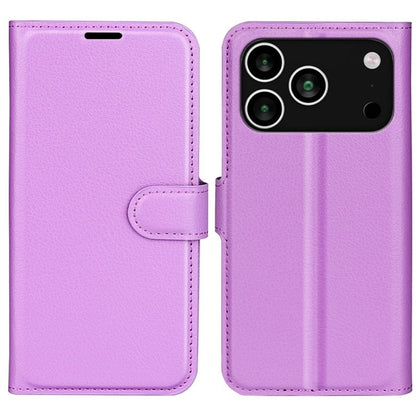 Litchi Texture Horizontal Flip Leather Phone Case with Holder, For iPhone 17e / 16e, For iPhone 17 Pro Max