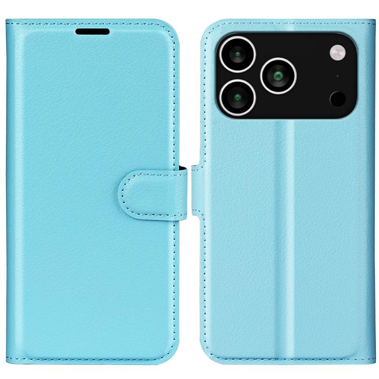 Litchi Texture Horizontal Flip Leather Phone Case with Holder, For iPhone 17e / 16e, For iPhone 17 Pro Max