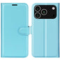 Litchi Texture Horizontal Flip Leather Phone Case with Holder, For iPhone 17e / 16e, For iPhone 17 Pro Max