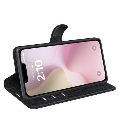 Litchi Texture Horizontal Flip Leather Phone Case with Holder, For iPhone 16e