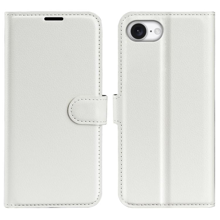 Litchi Texture Horizontal Flip Leather Phone Case with Holder, For iPhone 17e / 16e, For iPhone 17 Pro Max