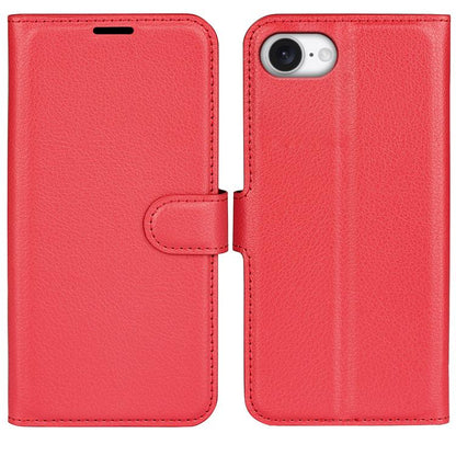 Litchi Texture Horizontal Flip Leather Phone Case with Holder, For iPhone 16e