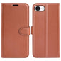 Litchi Texture Horizontal Flip Leather Phone Case with Holder, For iPhone 17e / 16e, For iPhone 17 Pro Max
