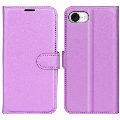 Litchi Texture Horizontal Flip Leather Phone Case with Holder, For iPhone 16e