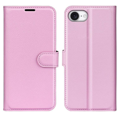 Litchi Texture Horizontal Flip Leather Phone Case with Holder, For iPhone 17e / 16e, For iPhone 17 Pro Max