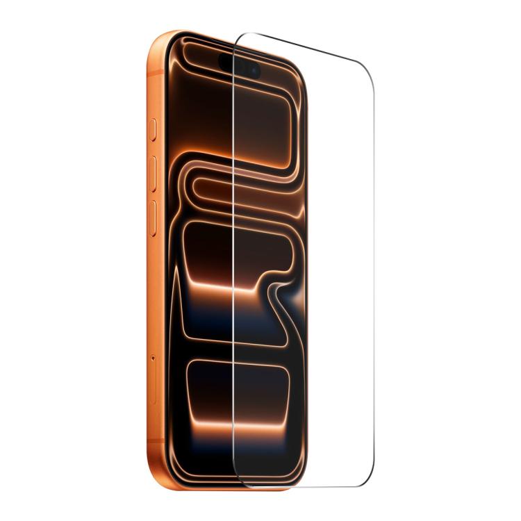 ENKAY Thickened Glue No White Edge 9H Big Arc Edge High Aluminum-silicon Tempered Glass Film, For iPhone Duo Outer Screen, For iPhone 18 Pro, For iPhone 18 Pro Max, For iPhone 17 Pro Max, For iPhone 17 Pro, For iPhone 17, For iPhone Air
