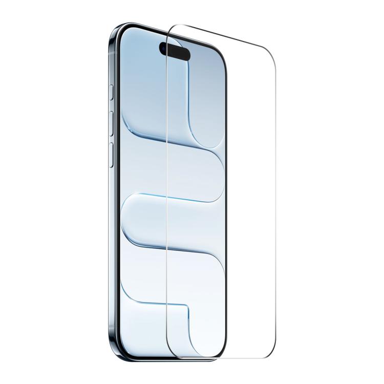ENKAY Thickened Glue No White Edge 9H Big Arc Edge High Aluminum-silicon Tempered Glass Film, For iPhone Duo Outer Screen, For iPhone 18 Pro, For iPhone 18 Pro Max, For iPhone 17 Pro Max, For iPhone 17 Pro, For iPhone 17, For iPhone Air