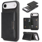 Kalebol Strong MagSafe Magnetic Two-Fold Card Bag Leather Phone Case, For iPhone 17 Pro Max, For iPhone 17 Pro, For iPhone 17, For iPhone Air