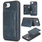 Kalebol Strong MagSafe Magnetic Two-Fold Card Bag Leather Phone Case, For iPhone 17 Pro, For iPhone 17, For iPhone Air, For iPhone 17e / 16e