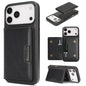 Kalebol Strong MagSafe Magnetic Two-Fold Card Bag Leather Phone Case, For iPhone Duo, For iPhone 18 Pro, For iPhone 18 Pro Max, For iPhone 17 Pro Max