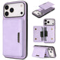 Kalebol Strong MagSafe Magnetic Two-Fold Card Bag Leather Phone Case, For iPhone Duo, For iPhone 18 Pro, For iPhone 18 Pro Max, For iPhone 17 Pro Max