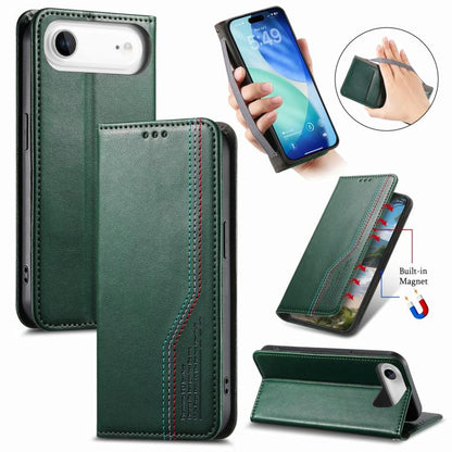 Elastic Wristband Magnetic Suction Leather Phone Case, For iPhone 17e / 16e, For iPhone 17 Pro Max, For iPhone 17 Pro, For iPhone 17, For iPhone Air, For iPhone 16 Pro Max