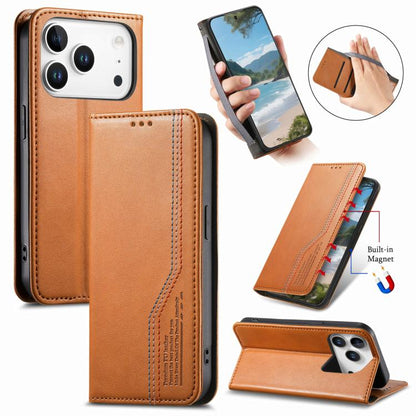 Elastic Wristband Magnetic Suction Leather Phone Case, For iPhone 18 Pro / 17 Pro, For iPhone 18 Pro Max / 17 Pro Max, For iPhone 17e / 16e, For iPhone 17, For iPhone Air, For iPhone 16 Pro Max