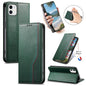 Elastic Wristband Magnetic Suction Leather Phone Case, For iPhone 13 Pro, For iPhone 13, For iPhone 12 / 12 Pro, For iPhone 12 Pro Max