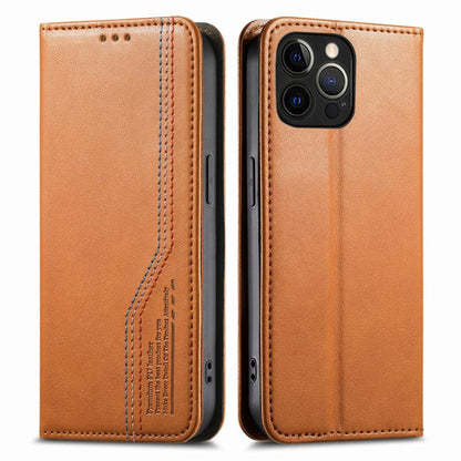 Elastic Wristband Magnetic Suction Leather Phone Case, For iPhone 13 Pro, For iPhone 13, For iPhone 12 / 12 Pro, For iPhone 12 Pro Max