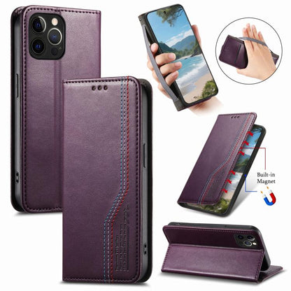 Elastic Wristband Magnetic Suction Leather Phone Case, For iPhone 16 Pro, For iPhone 16 Plus, For iPhone 16, For iPhone 15 Pro Max, For iPhone 15 Pro, For iPhone 15 Plus