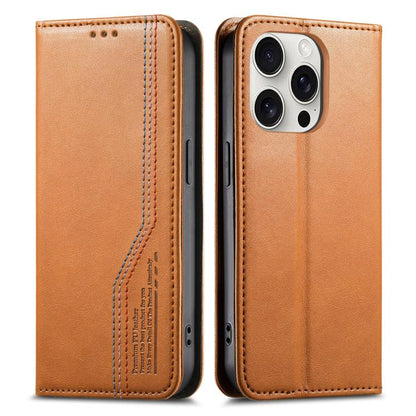 Elastic Wristband Magnetic Suction Leather Phone Case, For iPhone 16 Pro, For iPhone 16 Plus, For iPhone 16, For iPhone 15 Pro Max, For iPhone 15 Pro, For iPhone 15 Plus