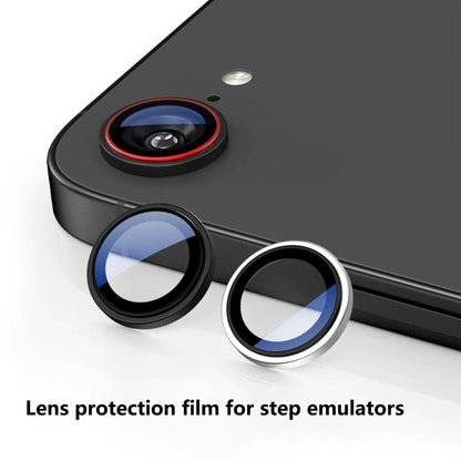 Kalebol Precise Alignment Stepped Eagle Eye Metal Lens Film, For iPhone 16e