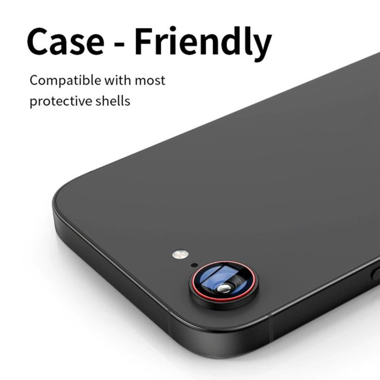 Kalebol Precise Alignment Stepped Eagle Eye Metal Lens Film, For iPhone 16e