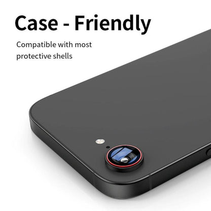 Kalebol Precise Alignment Stepped Eagle Eye Metal Lens Film, For iPhone 16e