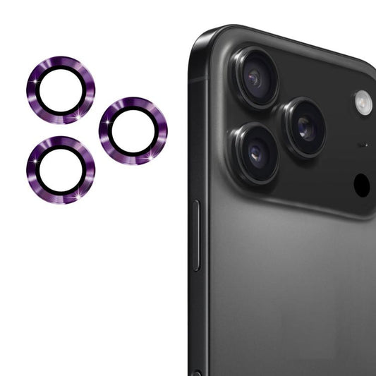 ENKAY 9H Rear Lens Aluminium Alloy Tempered Glass Film, For iPhone 17 Pro / 17 Pro Max, For iPhone 17