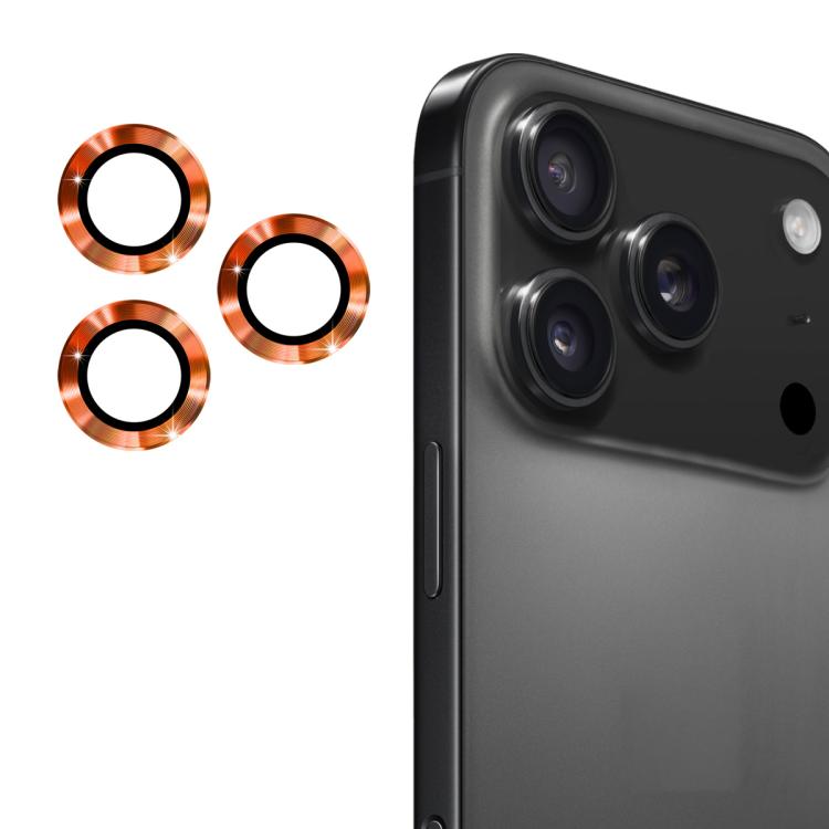 ENKAY 9H Rear Lens Aluminium Alloy Tempered Glass Film, For iPhone 17 Pro / 17 Pro Max, For iPhone 17