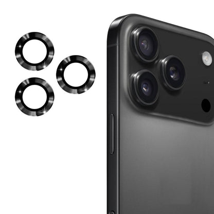 ENKAY 9H Rear Lens Aluminium Alloy Tempered Glass Film, For iPhone 17 Pro / 17 Pro Max, For iPhone 17