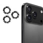 ENKAY 9H Rear Lens Aluminium Alloy Tempered Glass Film, For iPhone 17 Pro / 17 Pro Max, For iPhone 17