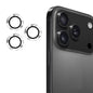 ENKAY 9H Rear Lens Aluminium Alloy Tempered Glass Film, For iPhone 17 Pro / 17 Pro Max, For iPhone 17
