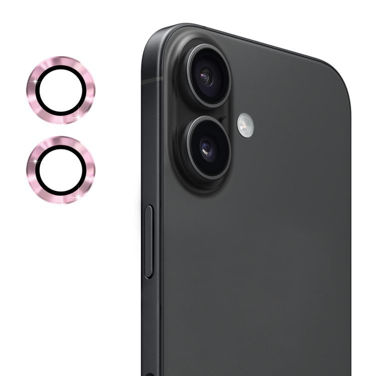 ENKAY 9H Rear Lens Aluminium Alloy Tempered Glass Film, For iPhone 17 Pro / 17 Pro Max, For iPhone 17