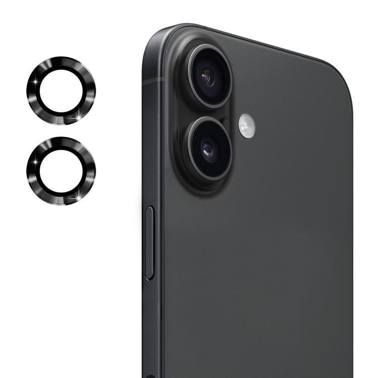 ENKAY 9H Rear Lens Aluminium Alloy Tempered Glass Film, For iPhone 17 Pro / 17 Pro Max, For iPhone 17