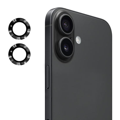 ENKAY 9H Rear Lens Aluminium Alloy Tempered Glass Film, For iPhone 17 Pro / 17 Pro Max, For iPhone 17