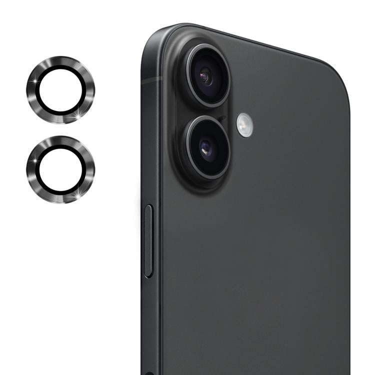 ENKAY 9H Rear Lens Aluminium Alloy Tempered Glass Film, For iPhone 17 Pro / 17 Pro Max, For iPhone 17