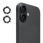 ENKAY 9H Rear Lens Aluminium Alloy Tempered Glass Film, For iPhone 17 Pro / 17 Pro Max, For iPhone 17