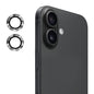 ENKAY 9H Rear Lens Aluminium Alloy Tempered Glass Film, For iPhone 17 Pro / 17 Pro Max, For iPhone 17