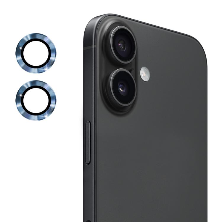 ENKAY 9H Rear Lens Aluminium Alloy Tempered Glass Film, For iPhone 17 Pro / 17 Pro Max, For iPhone 17