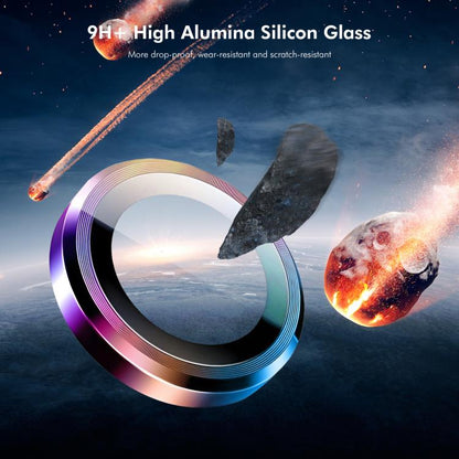ENKAY 9H Rear Lens Aluminium Alloy Tempered Glass Film, For iPhone 17 Pro / 17 Pro Max, For iPhone 17