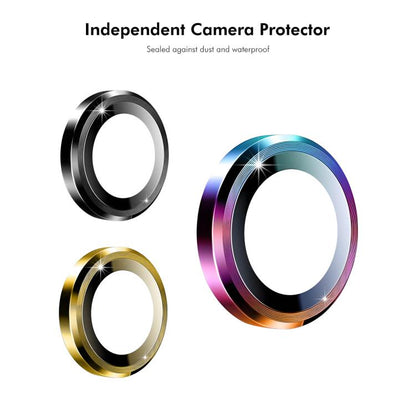 ENKAY 9H Rear Lens Aluminium Alloy Tempered Glass Film, For iPhone Air