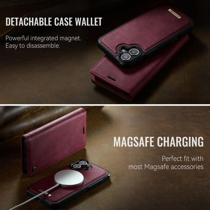 CaseMe C49 MagSafe RFID Blocking Detachable Wallet Leather Phone Case