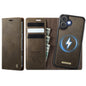 CaseMe C49 MagSafe RFID Blocking Detachable Wallet Leather Phone Case