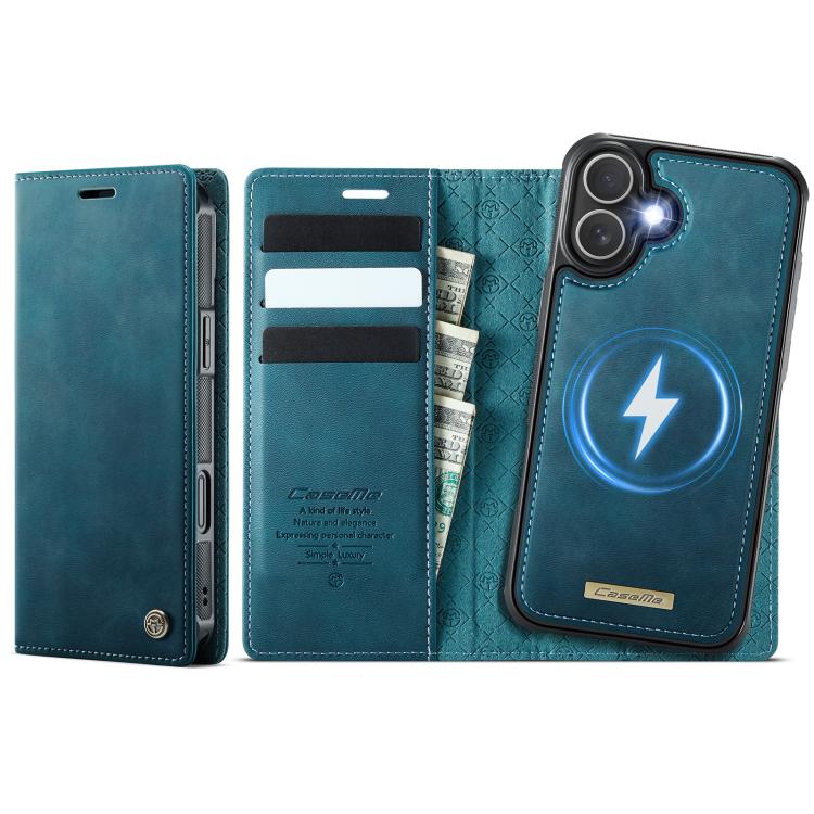 CaseMe C49 MagSafe RFID Blocking Detachable Wallet Leather Phone Case