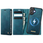 CaseMe C49 MagSafe RFID Blocking Detachable Wallet Leather Phone Case