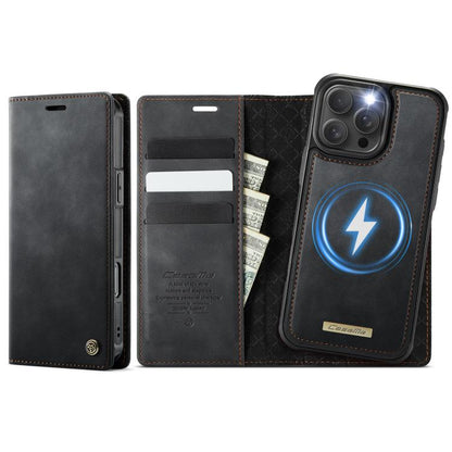 CaseMe C49 MagSafe RFID Blocking Detachable Wallet Leather Phone Case