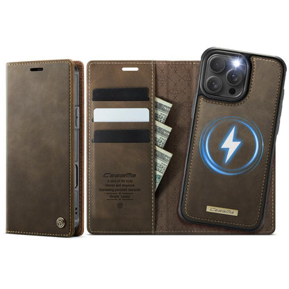 CaseMe C49 MagSafe RFID Blocking Detachable Wallet Leather Phone Case