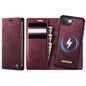 CaseMe C49 MagSafe RFID Blocking Detachable Wallet Leather Phone Case