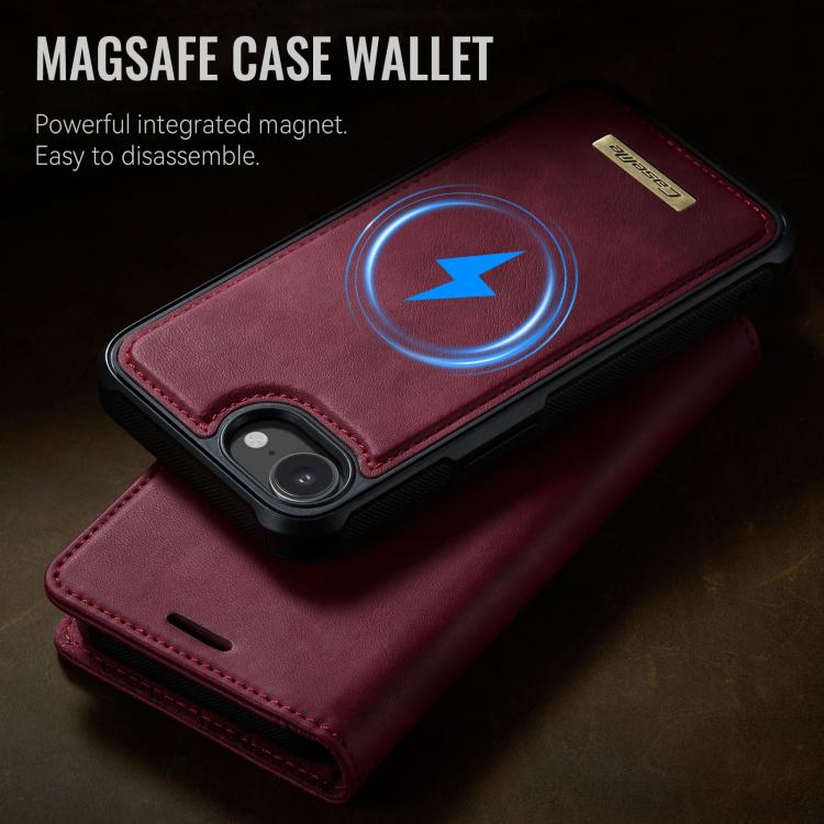 CaseMe C49 MagSafe RFID Blocking Detachable Wallet Leather Phone Case