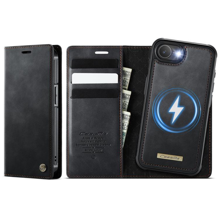 CaseMe C49 MagSafe RFID Blocking Detachable Wallet Leather Phone Case