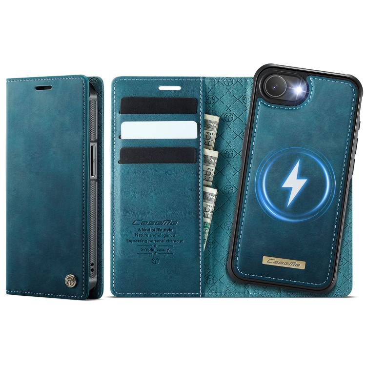 CaseMe C49 MagSafe RFID Blocking Detachable Wallet Leather Phone Case