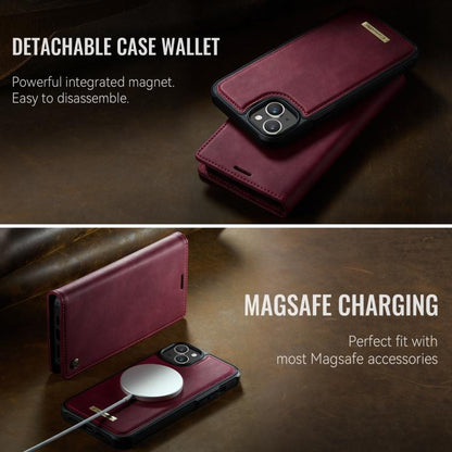 CaseMe C49 MagSafe RFID Blocking Detachable Wallet Leather Phone Case